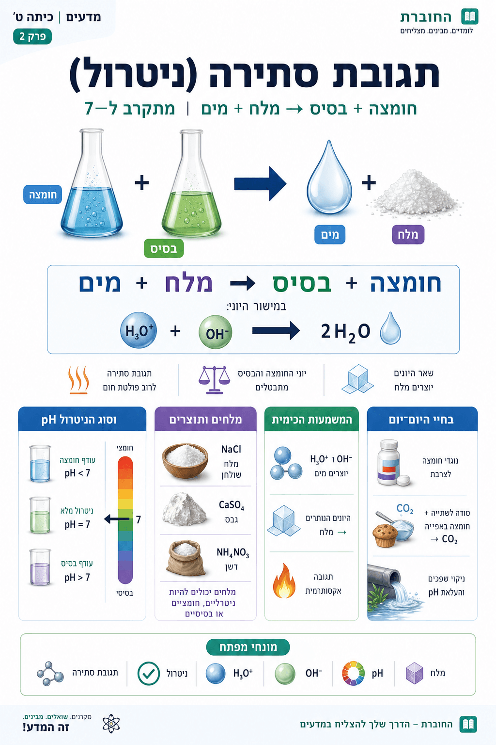 תגובת סתירה - סיכום מלא ומפורט